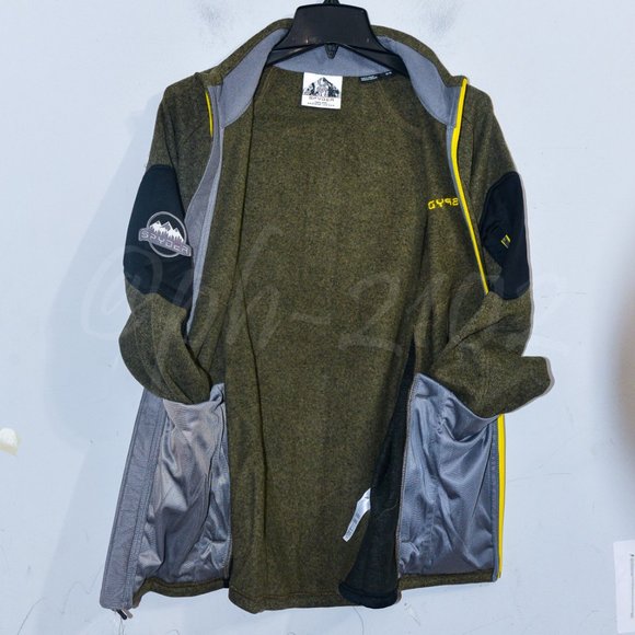 GREEN ( Olive) NWT Spyder Men's Fleece Empire - Picture 6 of 9
